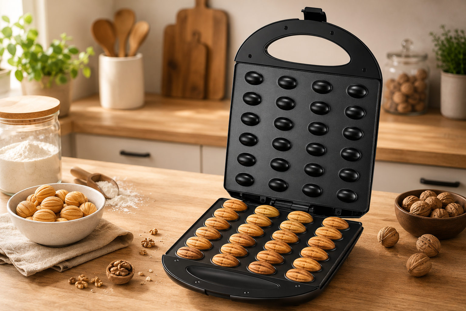 24 foremki do ciasteczek orzeszków NutMaker Transa Electronics